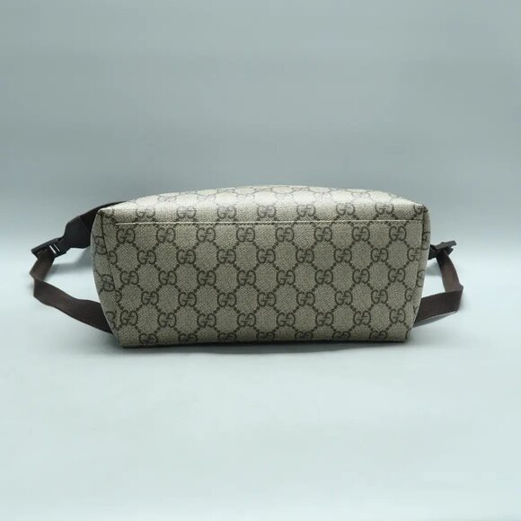 GUCCI Brown Canvas Backpack 882-011225 - Picture 5 of 12